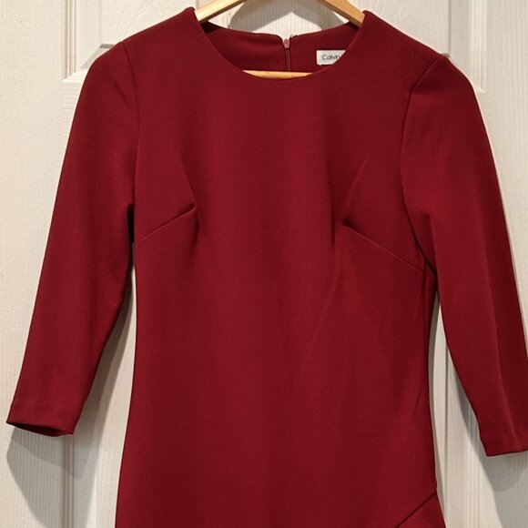 BRAND NEW Elegant Red Calvin Klein NWT - Picture 8 of 12